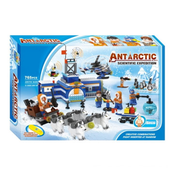 Boutique Building Block Toy-Antarctic Scientific Expedition 10 with 6PCS Staff